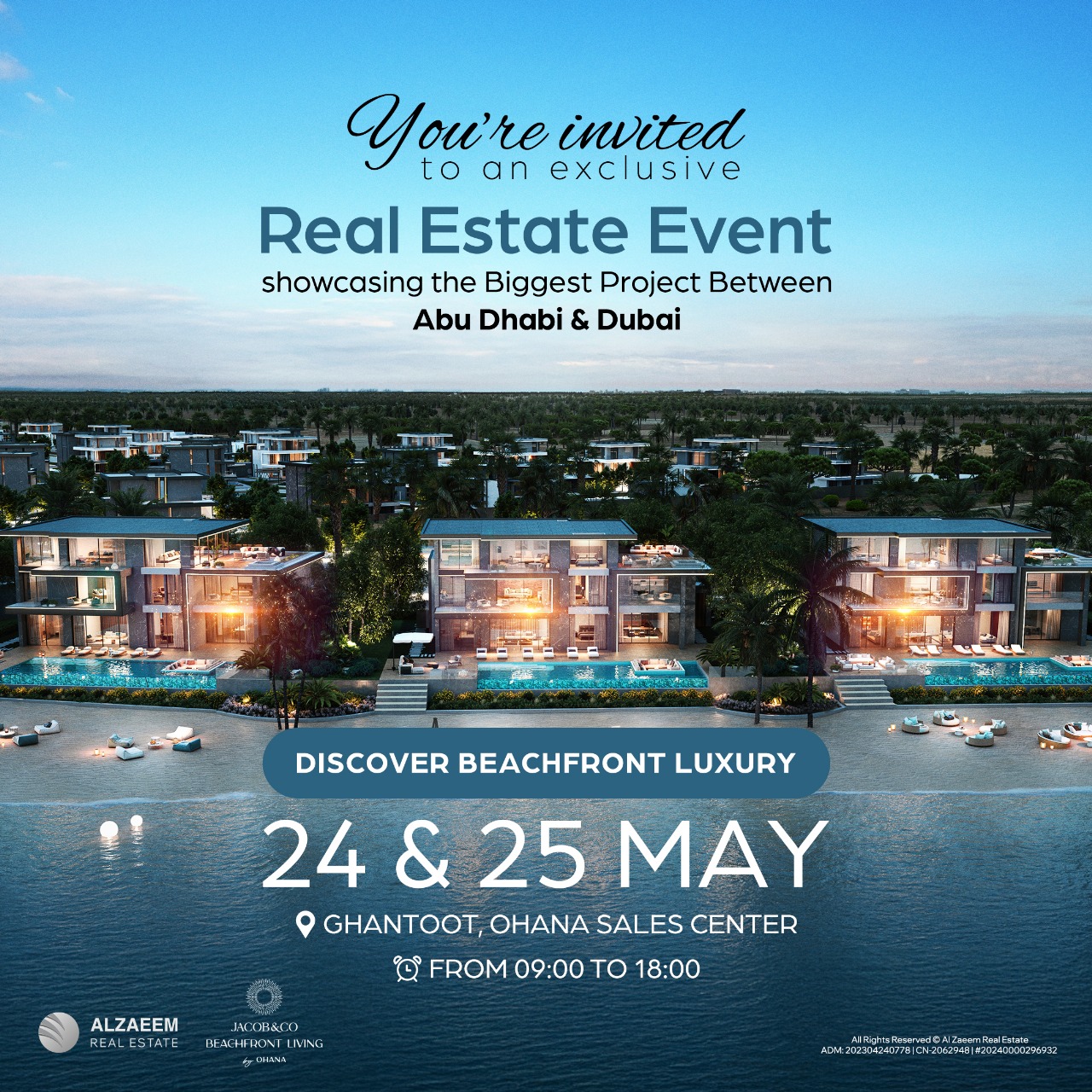 Exclusive Real Estate Event showcasing the Biggest Project Between Abu Dhabi & Dubai
